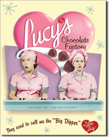 I Love Lucy Tin Signs & Street Signs | LucyStore.com